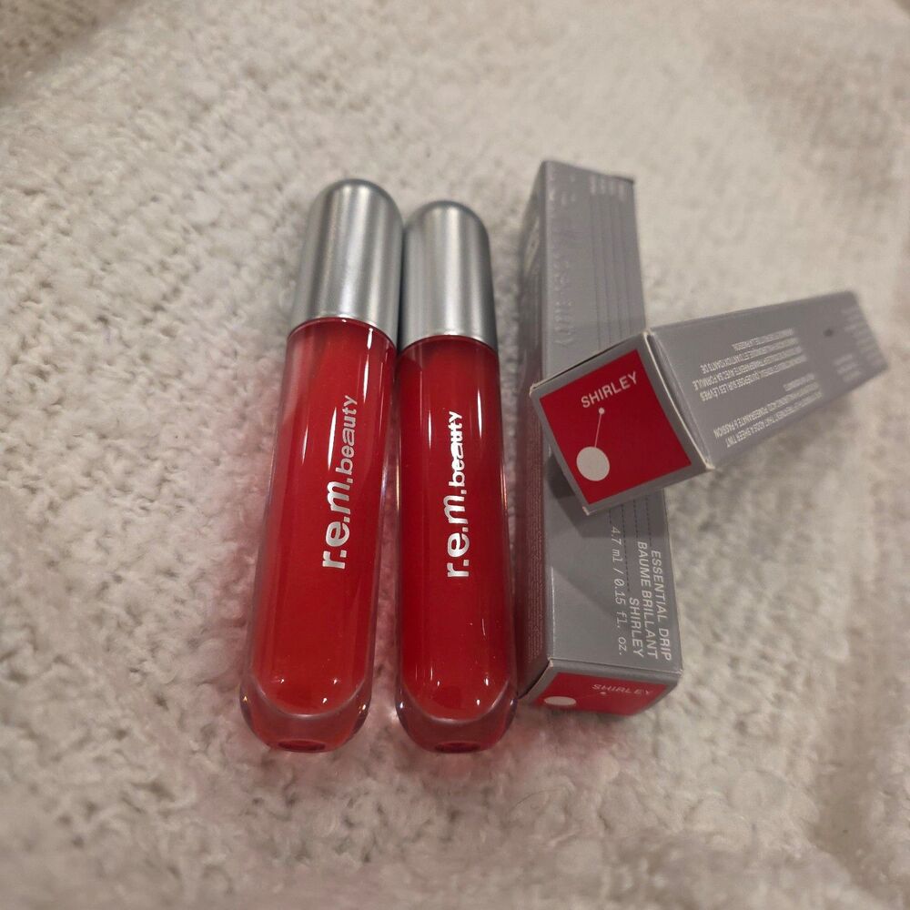 New Set of 2 R.e.m. beauty Essential Drip Lip Balm - Shirley